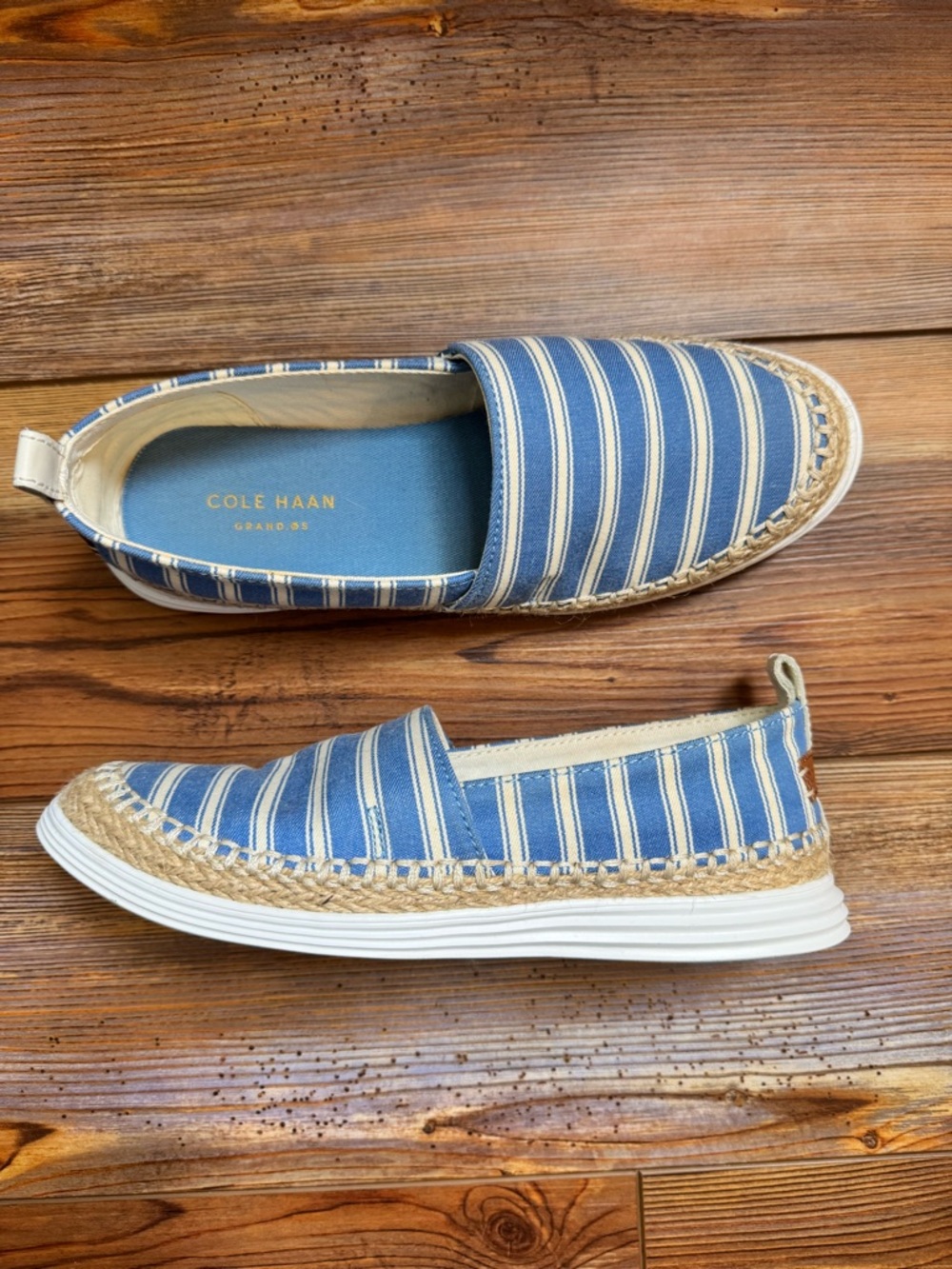 Cole Haan Ella Grand Espadrille slip-on flats 6.5